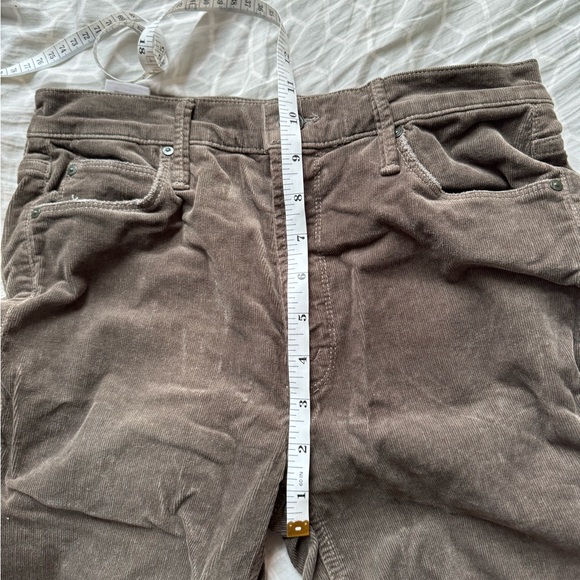 Mother Jeans Cha Cha Chew Flare Pants in Hopscotch Corduroy - Picture 7 of 9